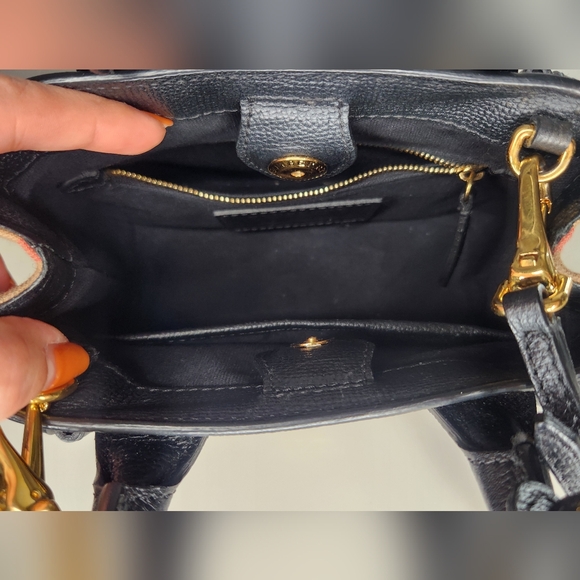 Burberry Baby Banner Black Tote - Picture 13 of 14